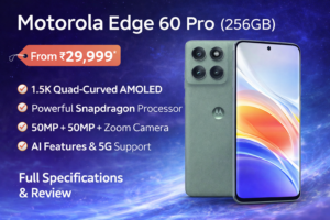 Motorola Edge 60 Pro Price in India: Full Specs & Review