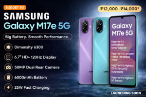Samsung Galaxy M17e 5G Price in India 2026: Full Specs & Review