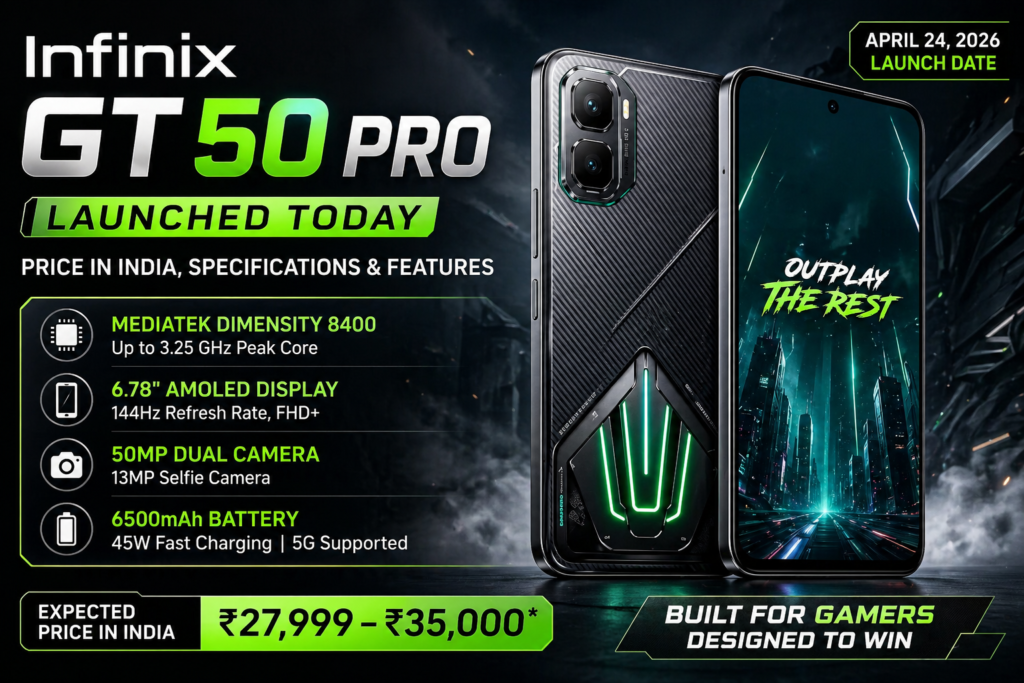 Infinix GT 50 Pro Price in India | Specs, Features & Review