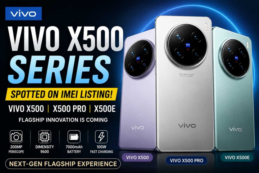 Vivo X500, X500 Pro & X500e Could Launch Soon — Everything You Need to Know